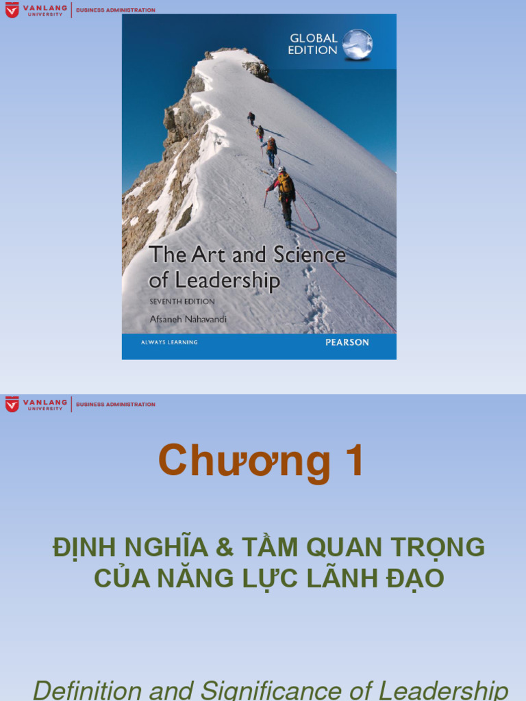 Chuong 1 - Introduction of Leadership | PDF