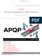 APQP Explained - 2021 Guide