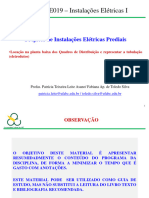 ESTE019-12a Aula-Pontos de Luz-TUG-TUE-lancamento Dos Quadros de Distribuicao e