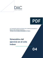 PDF. Actividades especializadas de acondicionamiento físico con soporte musical. Tema 4