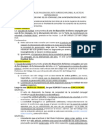 Dispocisión de Bienes Conyugales Por Uno de Los Conyugues