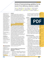 Iron Deficiency Anaemia in Adults