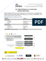 Basisopleidingen - Specifieke Opleidingen - Bijscholingen Voetbal - 2023-2024