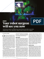 Your Robot Surgeon Will See You Now