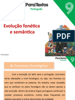 PT Evolução Fonética