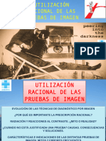 UTILIZACIÓN RACIONAL DE LAS PRUEBAS DE IMAGEN. ALEJANDRO MARÍN