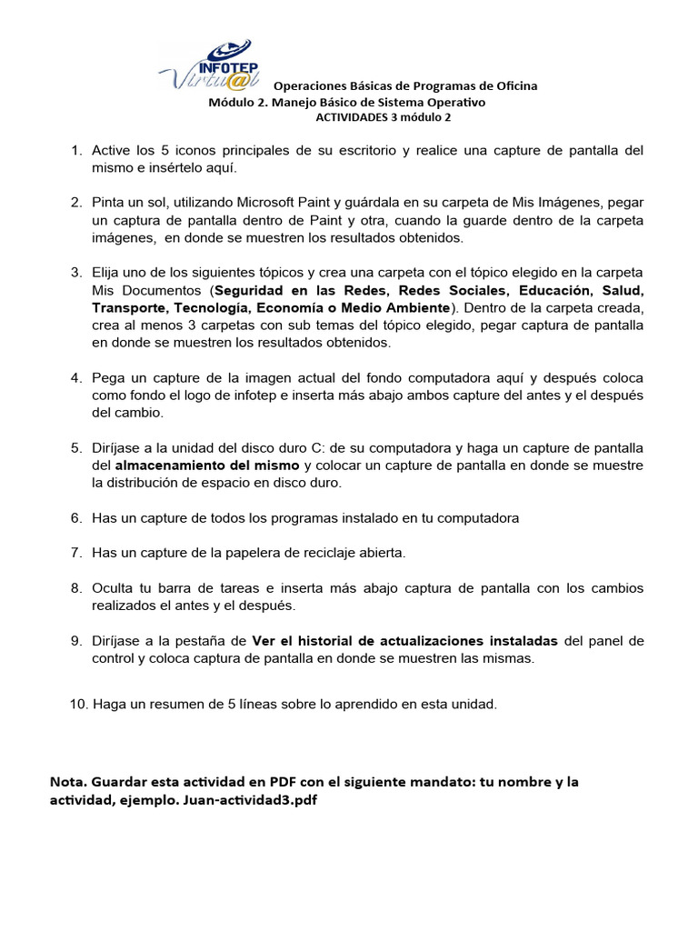 Actividad 3 Del Módulo 2 Pdf