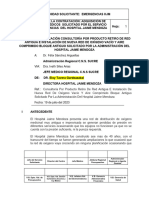 Informe de Justificacion Consultoria Red de Oxigeneo Vacio Aire Comprimido