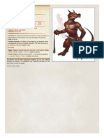 Kobold Monstre Stat Block - D&D 5e