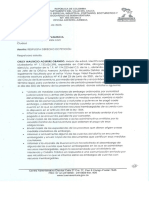 Respuesta Derecho de Peticion - David Leonardor Riaño v.