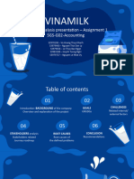 Vinamilk: Business Analysis Presentation - Assignment 1 SGS-G02-Accounting