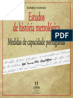 Estudos de Historia Metrologica Medidas