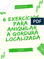 6 EXERCÍCIOS PARA ANIQUILAR A GORDURA LOCALIZADA