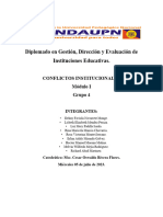 4. Conflictos Institucionales