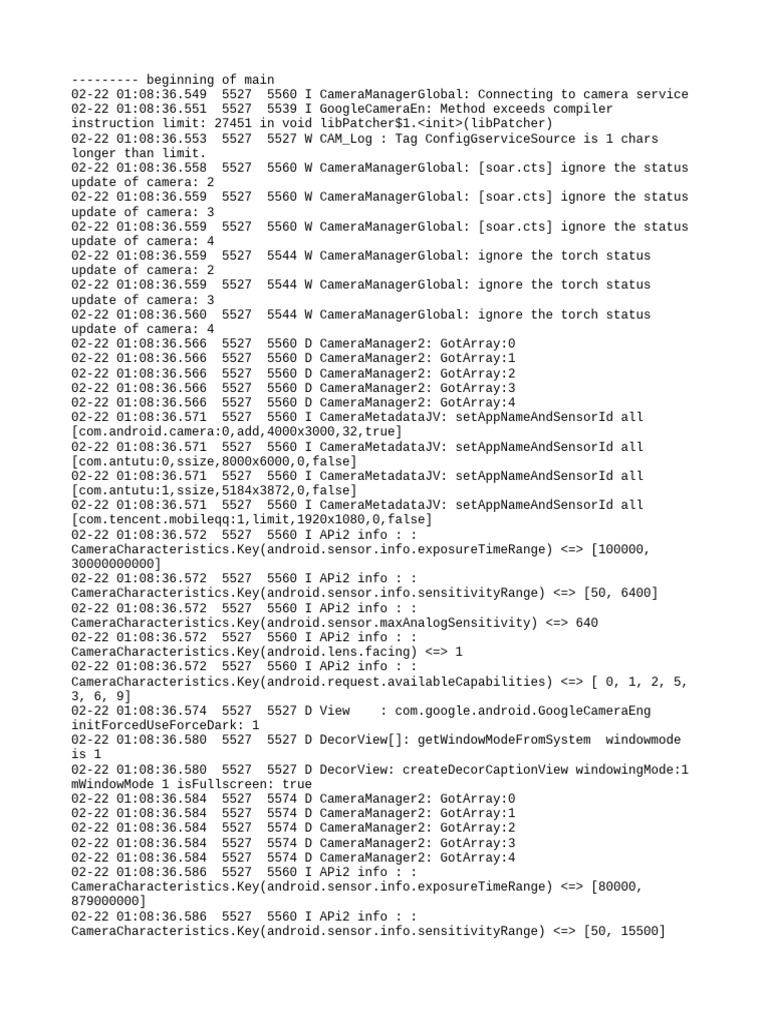 Log Cat 1708538916523 | PDF | Computer Programming | Software