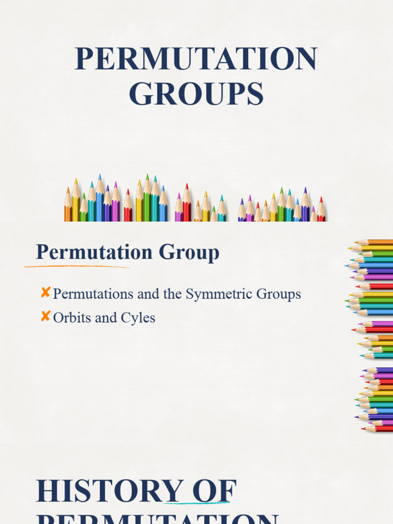 Understanding Permutation Groups | PDF | Group (Mathematics) | Permutation