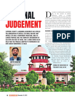 Verdict On Abrogation Article 370 Aditya Kashyap