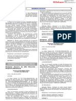 Normas Legales: Desarrollo Agrario Y Riego