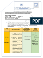 Esc. Normal-1°2° Propuesta didáctica de acompañamiento - recuperar clases 2023