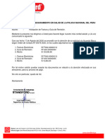 CARTA DE PRESENTACION DE FACTURA