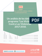 Serie 6 - 2018 - Un Análisis de Los Datos Del Programa "Las Víctimas Contra Las Violencias"2017-2018