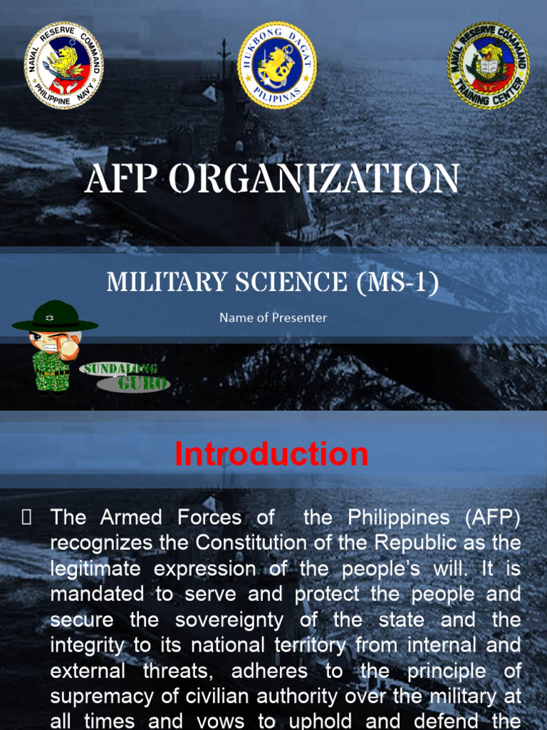 Overview of the Armed Forces of the Philippines | PDF | Military ...