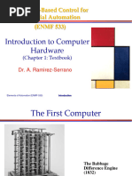 ENMF 533 - Computer-Based Control For Industrial Automation Lecture 0 Intro