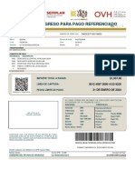 Forma de Ingreso para Pago Referenciado: YB7009A 3N6DD23T1EK108650