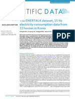 The ENERTALK Dataset, 15 HZ Electricity Consumption Data From 22 Houses in Korea