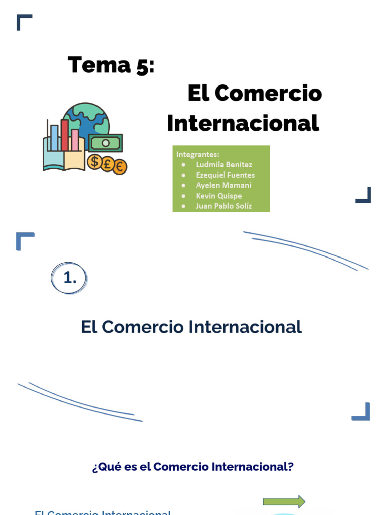 El Comercio Internacional-1 | PDF | Tipo de cambio | Balance de pagos