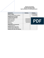 Estado de Resultado Santiago