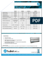 Hoja Técnica: Tubería de 6 Pulgadas X 20' SDR-32.5 C/Campana