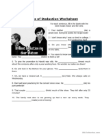 Modals of Deduction Past Tense