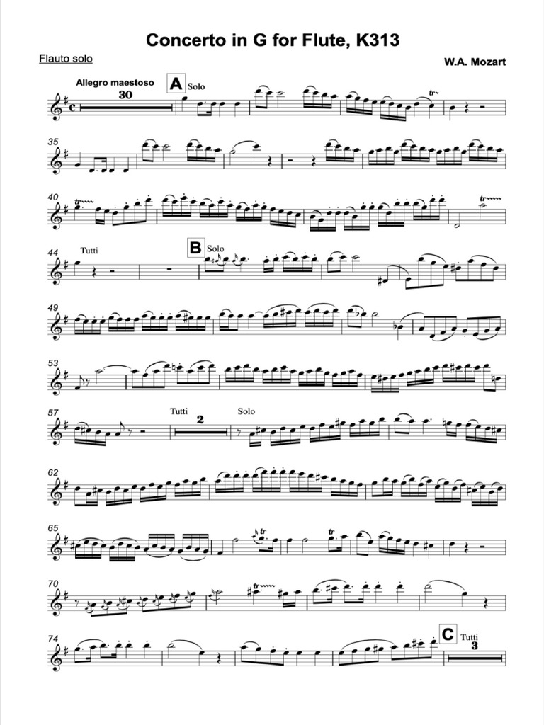 Mozart FLT CPLT | PDF