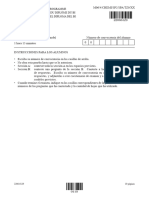 Chemistry Paper 2 SL Spanish