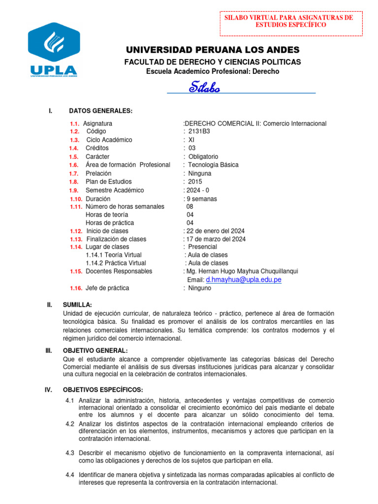 Derecho Comercial II: Comercio Internacional | PDF | Organización de ...