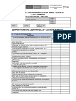 Consolidado de Las Fichas Diagnósticas Llenadas