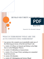 6 Human Security Act of 2007