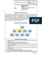 RH-D-02 Perfil de Puestos - Gerente Financiero