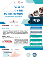 Red Nacional de Telesalud y Ejes de Desarrollo - ENSAP