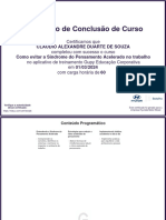 Como Evitar A Síndrome Do Pensamento Acelerado No Trabalho - Cláudio Alexandre Duarte de Souza - 1