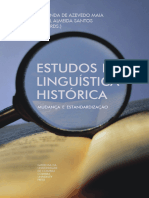 Estudos de Linguistica Historica-CLARINDA-MAIA