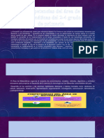 Competencias Del Área de Matemáticas Del 2-4grado