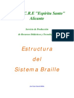 Estructura Del Sistema Braille
