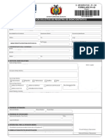 Formulario de Solicitud