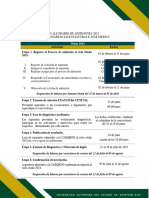 Calendario Admisiones L I 2024