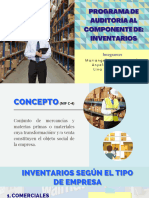 Programa de Auditiría- InVENTARIOS