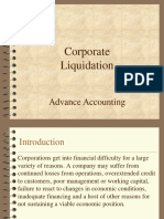 Corporate Liquidation - Discussion