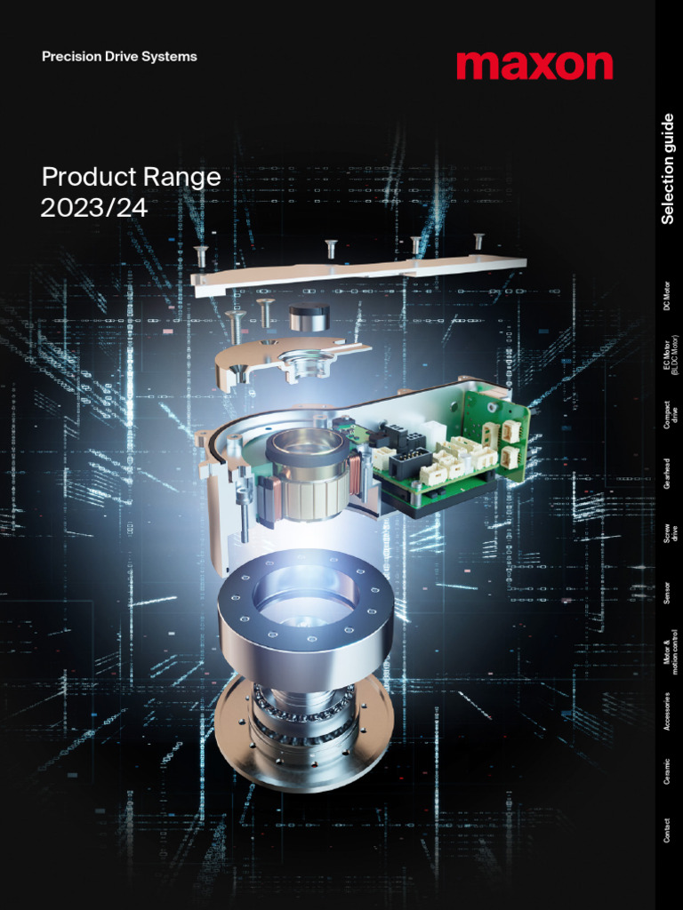 Maxon Precision Drive Systems Overview | PDF | Electric Motor