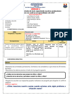 Sesiones Del 4 AL 7 DE DICIEMBRE UNIDAD 9